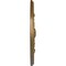 Ekena Millwork Alexa Ceiling Medallion (Canopies up to 5 5/8"), 30 3/4"W x 21 1/4"H x 3 7/8"ID x 1 5/8"P, Pale Gold CM21X30ALPAS - alternate 3